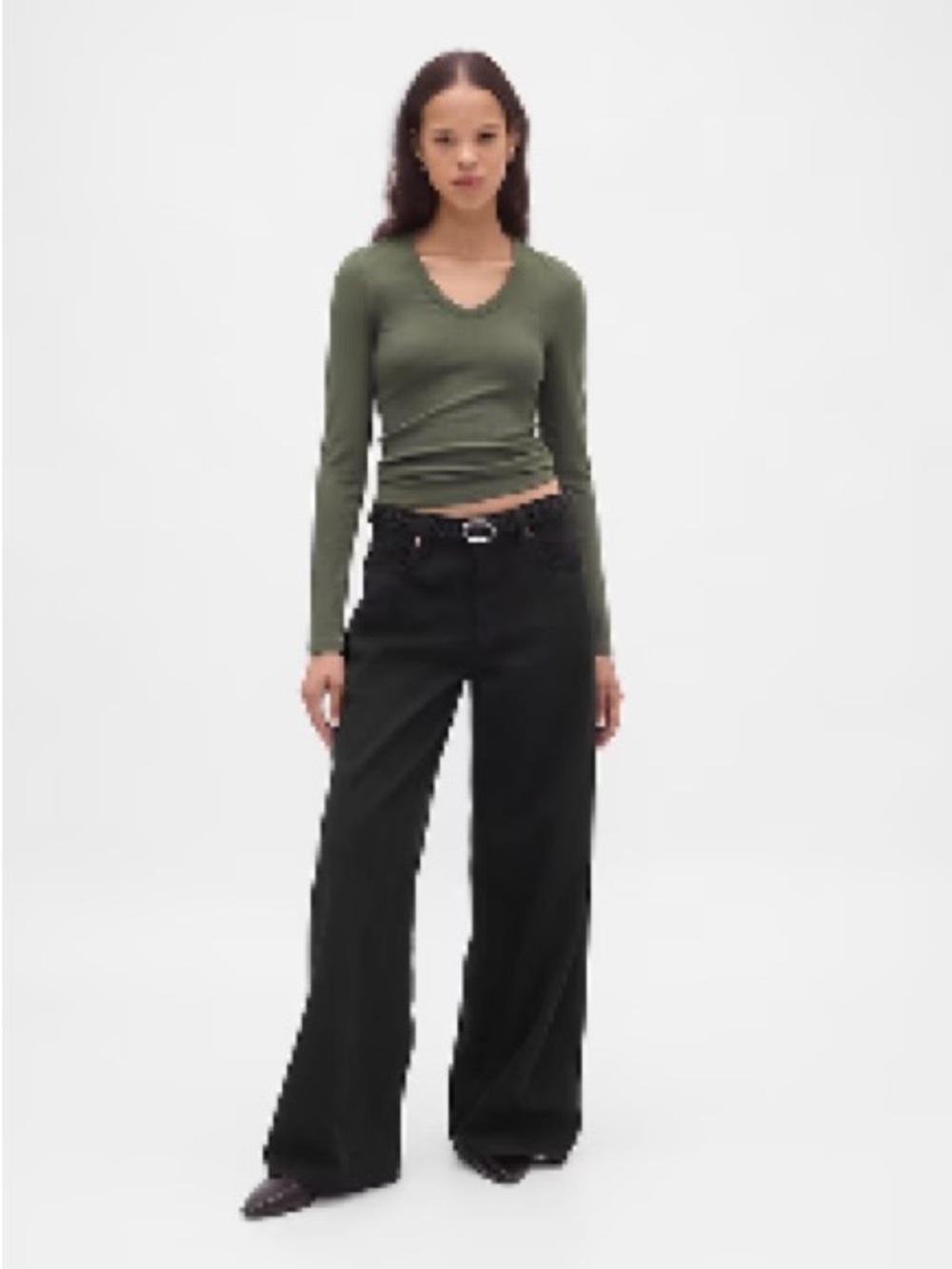 GAP Modern Rib T-Shirt - Picture 2 of 8